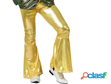 Pantalón DISFRAZZES Disco Oro (Talla: M-L)