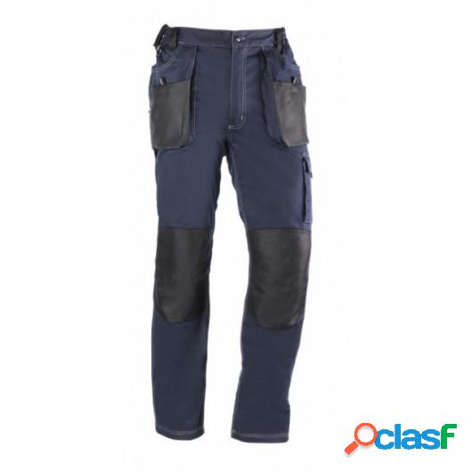 Pantalon Trabajo Xl 68% Algodon 30% Poliesterster Azul/Negro