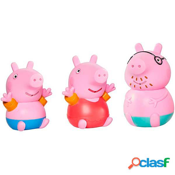 Peppa Pig 3 Figuras Ba?o Papa Pig