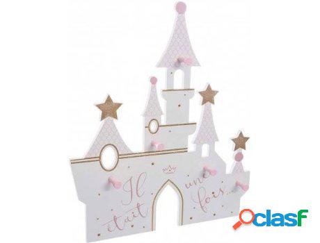 Perchero Pared HOGAR Y MÁS Infantil Pared Castillo Gancho