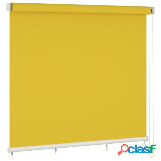 Persiana enrollable de exterior 300x140 cm amarillo