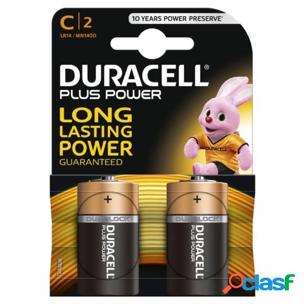 Pila Alcalina Lr14 1,5V Power Plus Duracell