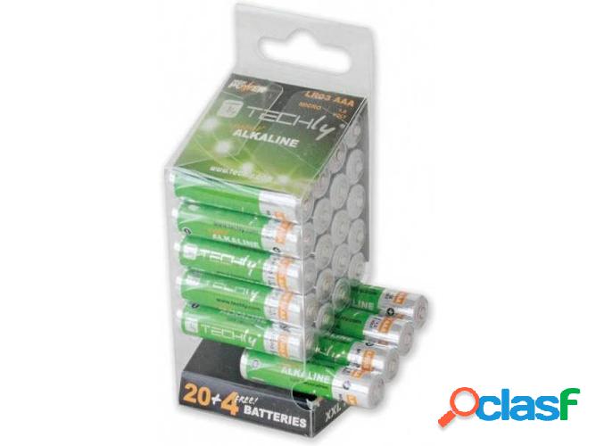 Pilas TECHLY LR03 AAA 1.5V