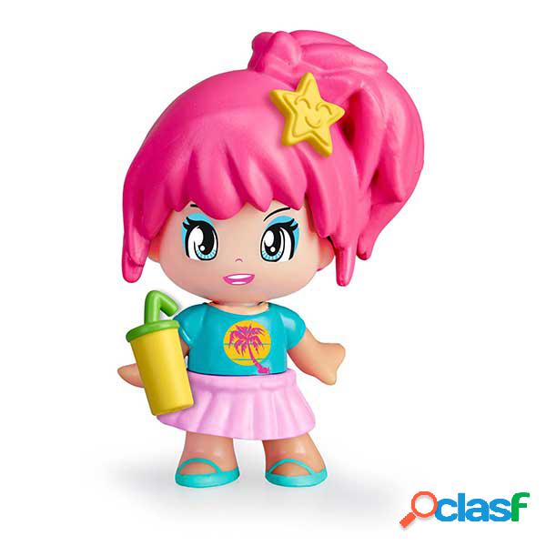 Pinypon Figura Cabello Rosa