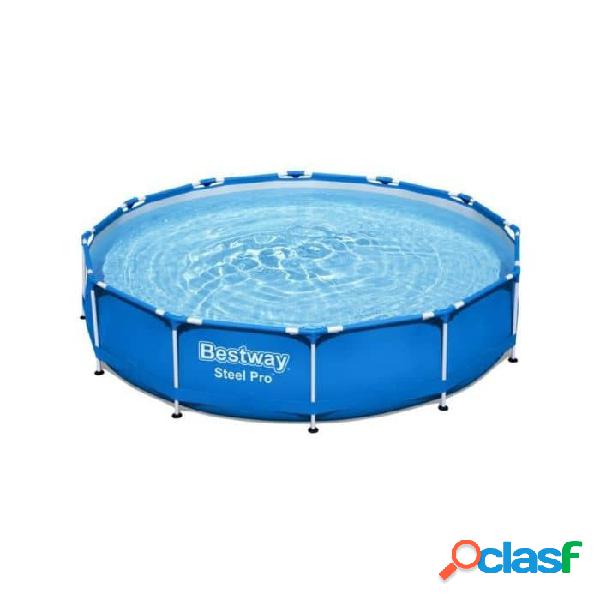 Piscina Desmontable Tubular Bestway Steel Pro con depuradora