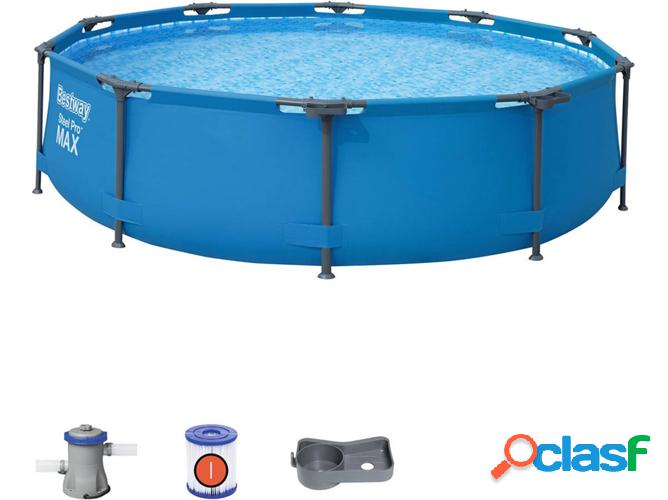 Piscina Tubular BESTWAY Steel Pro Max (305x76cm)