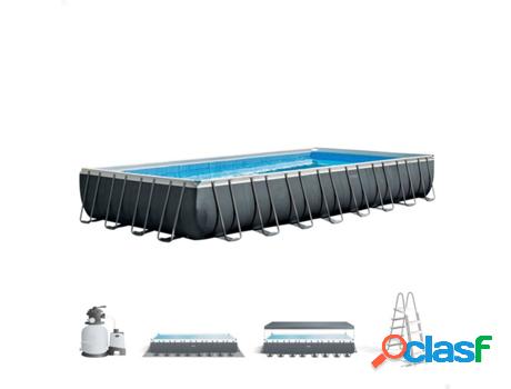 Piscina Tubular INTEX Ultra Frame con Bomba (54368l -