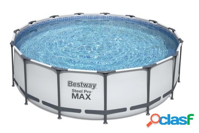 Piscina desmontable tubular Bestway Steel Pro MAX 457x122cm