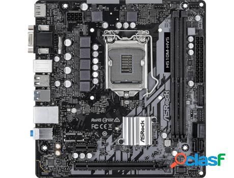 Placa Basa ASROCK H510M-HVS (Socket LGA 1200 - Intel H510 -