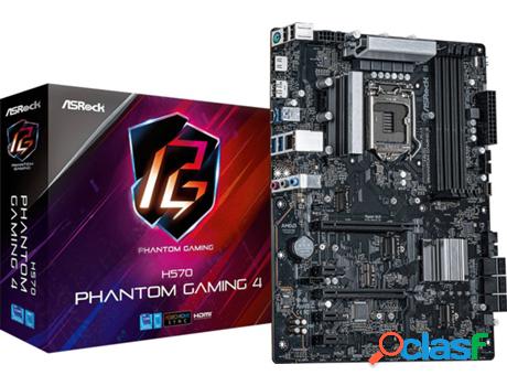 Placa Base ASROCK H570 Phantom Gaming 4 (Socket LGA 1200 -