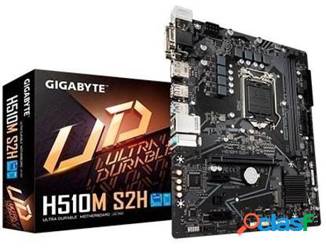 Placa Base GIGABYTE H510M S2H (Socket LGA 1200 - Intel H510