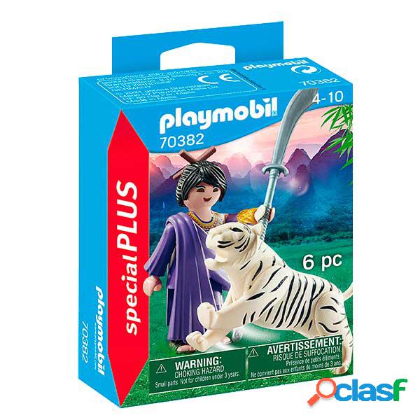 Playmobil 70382 Luchadora Asi?tica con Tigre