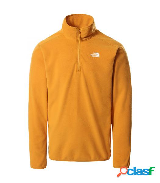 Polar The North Face M 100 Glacier 1/4 Zip Hombre Yellow XL