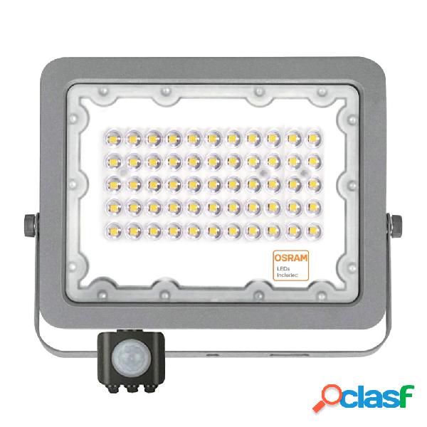 Proyector led chipled osram 50w con sensor movimiento y