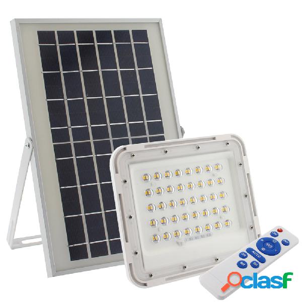 Proyector led solar 60w blanco cálido