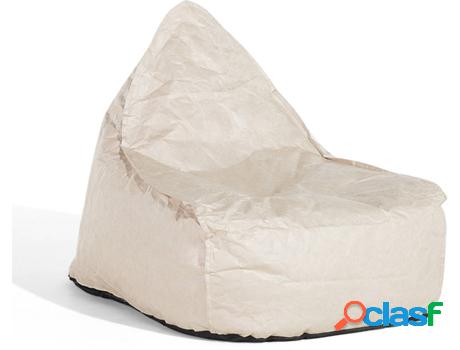 Puf Linen Drop (Beije - Material Sintético -75x63x73 cm)