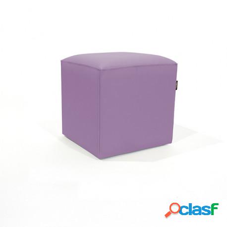 Puff Cuadrado Cube 40x40 -náutico Lila