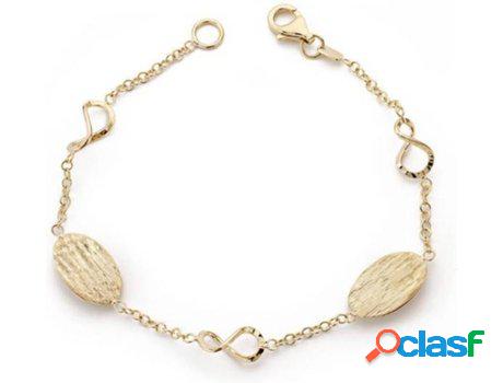 Pulsera FALOMIR (Oro - Dorado - 19.5 cm)