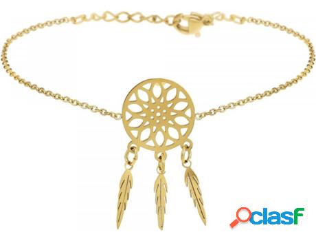 Pulsera SC_BOHEME (Acero - Dorado - 16cm)