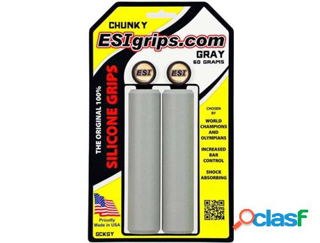 Puños para Bicicleta ESIGRIPS Chunky Gray