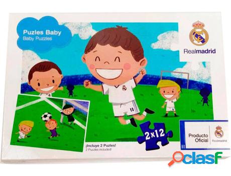 Puzzle Real Madrid (3 años - 12 piezas)