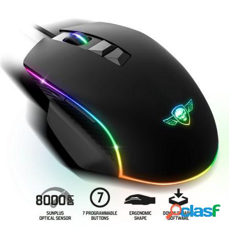 Raton gaming spirit of gamer pro m1/ hasta 8000 dpi