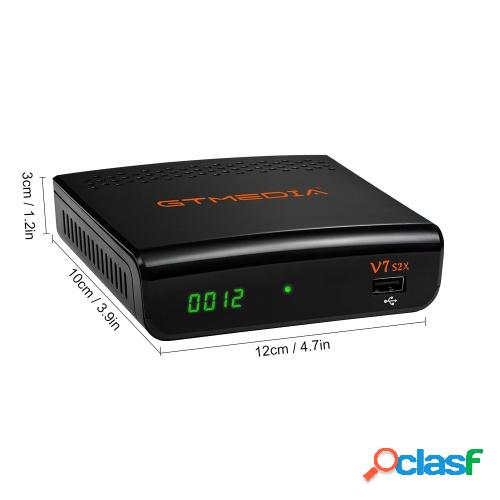 Receptor de TV GTMEDIA V7 S2X HD 1080P Soporte DVB-S / S2 /
