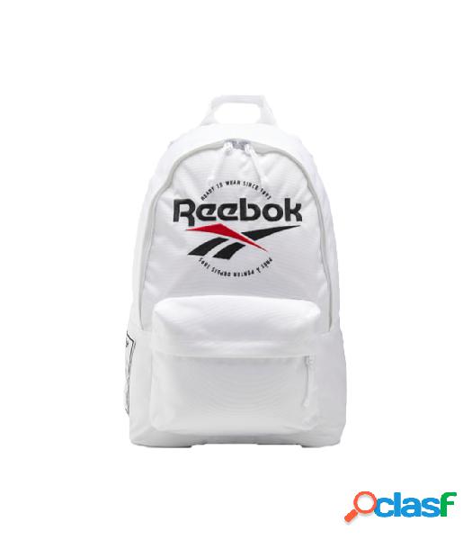 Reebok - Mochila Blanca - CL Backpack RTW White Blanco U One