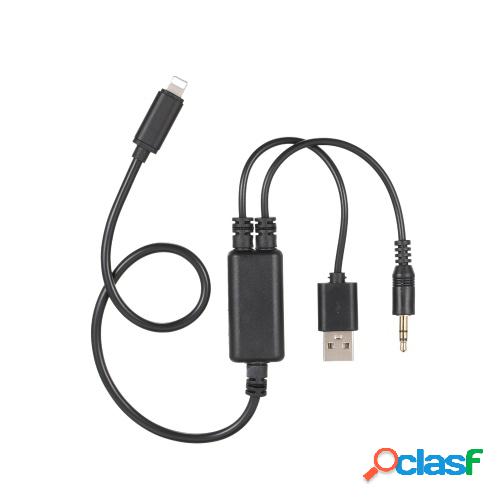 Reemplazo del adaptador AUX del cable de audio USB para BMW