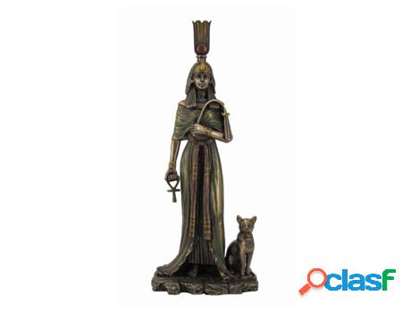 Reina Egipcia Nefertiti Figuras Bronce Colección Clásico