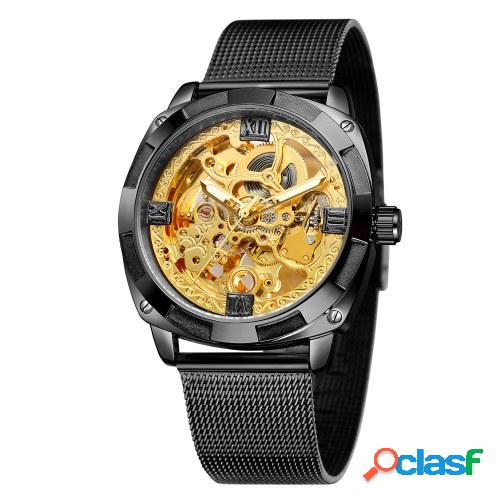 Reloj mecánico Relojes mecánicos automáticos de acero