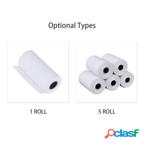 Rollo de papel térmico 57 * 30 mm Preguntas incorrectas