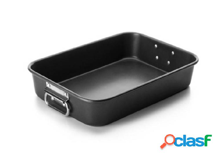 Rustidera para horno Antiadherente 40X29X6,8Cm Acero
