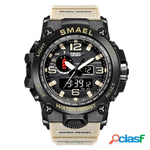 SMAEL 1545 Reloj de pulsera deportivo de moda para hombre