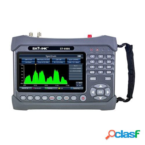 ST-6986 DVB-S/S2/T/T2/C Buscador de satélite Combo Buscador