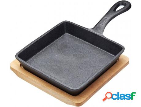 Sartén de hierro Fundido con Tabla KITCHEN CRAFT Grande