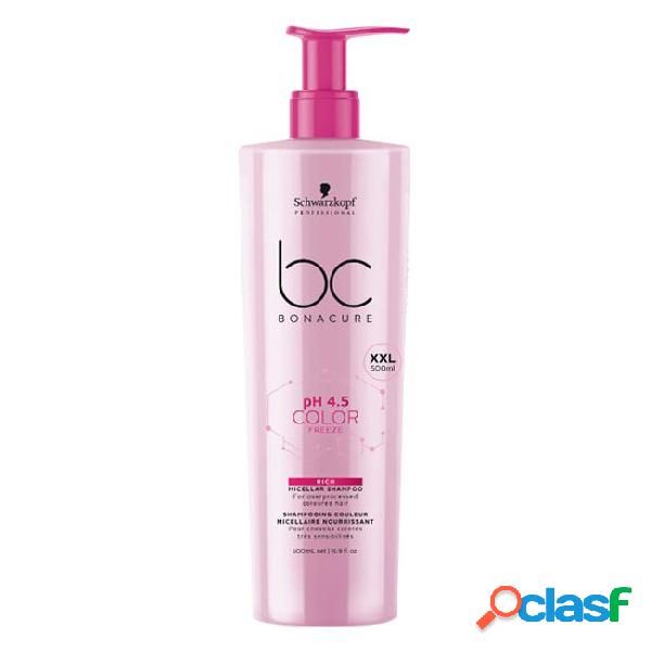 Schwarzkopf BC pH 4.5 Color Freeze Champú Micelar Rico