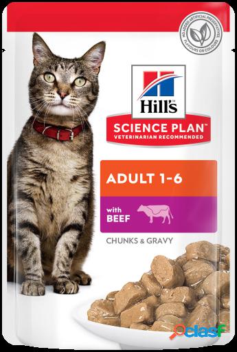 Science Plan Pouche Adult con Vacuno 85 gr Hill's