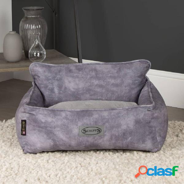 Scruffs & Tramps Cama para perros Kensington gris M 60x50 cm