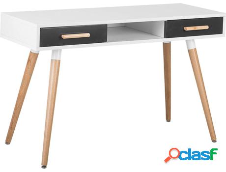 Secretario Frisco (Blanco - MDF -50x120x75 cm)