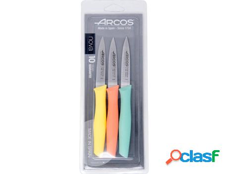 Set 3 Cuchillos Mondadores ARCOS Nova (8.5 cm)
