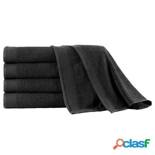 Set de toalla de baño 5 uds algodón 450 gsm 100x150 cm