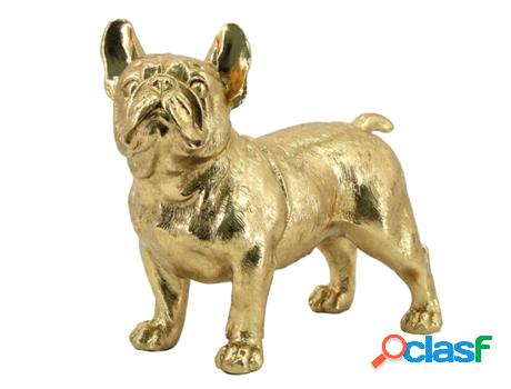 Signes Grimalt - Figura Perro Bulldog Francés Dorado de