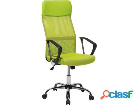 Silla de Escritorio Ejecutiva Design (Verde - Malla)