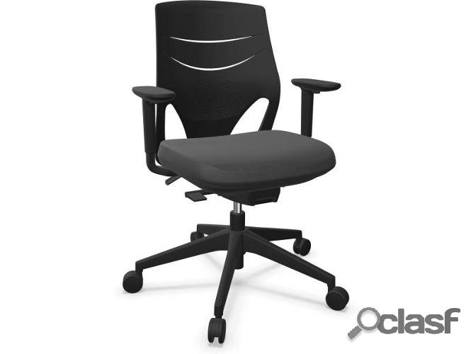 Silla de Escritorio Operativa ACTIU Efit Serie 40 Negro