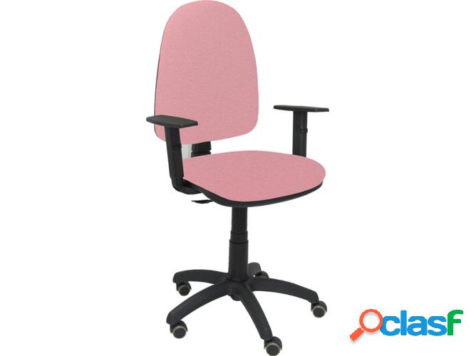 Silla de Escritorio Operativa PYC Ayna Rosa BA RP con ruedas