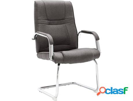 Silla de Escritorio Operativa VIDAXL Cantilever Gris