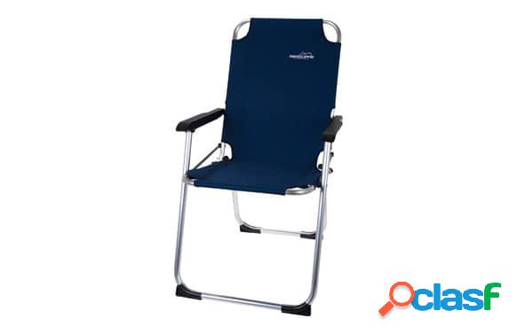 Silla de camping plegable Azul Oscuro 67x53x90cm