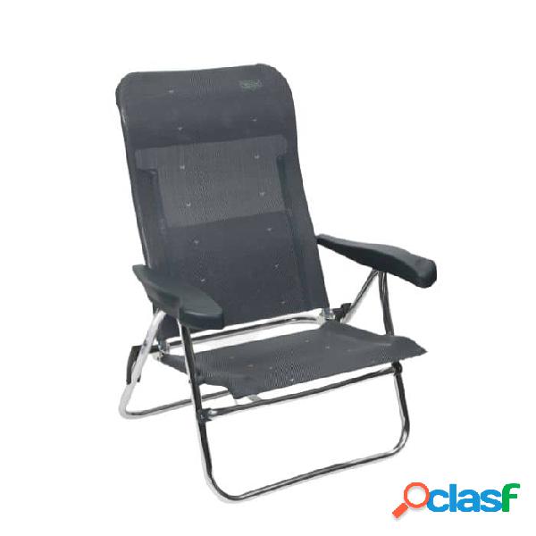 Silla de playa de 7 posiciones Crespo Gris