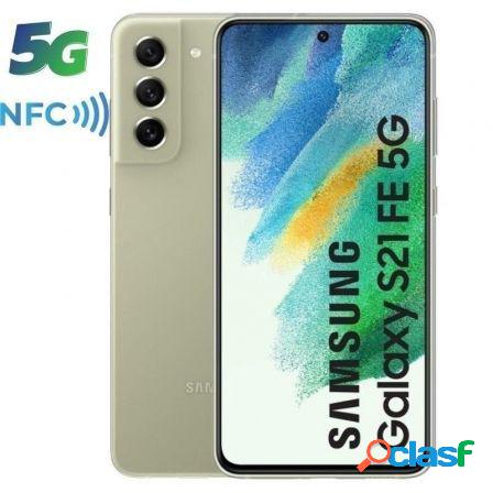 Smartphone samsung galaxy s21 fe 8gb/ 256gb/ 6.4"/ 5g/ verde